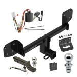 Custom Fit Trailer Hitch Wiring Harness (Plug & Play) 2" Drop Ball-Mount w/ Locking Pin/Clip 2" Chrome Ball 4-Flat Mounting Bracket 1-7/8" Chrome Ball Rubber Hitch Plug Cover Installation Hardware Installation Instructions 76227 118467 Ultimate Tow Package For 10-19 Subaru Outback Wagon Trailer Hitch w/ Wiring 2" Drop Mount Dual 2" and 1-7/8" Ball Lock Bracket Cover 2" Receiver