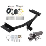 Tow Package For 20-23 Ford Explorer Trailer Hitch w/ Wiring 2" Drop Mount 2" Ball 2" Receiver Tow Package For 20-23 Ford Explorer Trailer Hitch w/ Wiring 2" Drop Mount 2" Ball 2" Receiver
