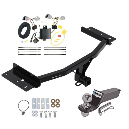 Tow Package For 20-23 Ford Explorer Trailer Hitch w/ Wiring 2" Drop Mount 2" Ball 2" Receiver Tow Package For 20-23 Ford Explorer Trailer Hitch w/ Wiring 2" Drop Mount 2" Ball 2" Receiver