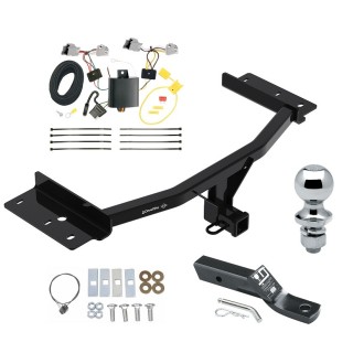 Trailer Tow Hitch For 20-23 Ford Explorer All Styles Complete Package w/ Wiring and 1-7/8" Ball