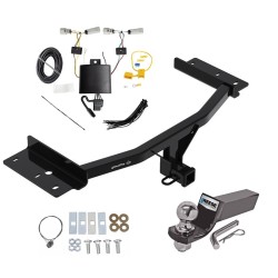 Trailer Tow Hitch For 20-24 Lincoln Aviator Complete Package w/ Wiring and 2" Ball