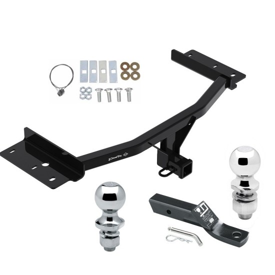 Trailer Tow Hitch For 20-23 Ford Explorer Lincoln Aviator Receiver w/ 1-7/8" and 2" Ball Trailer Tow Hitch For 20-23 Ford Explorer Lincoln Aviator Receiver w/ 1-7/8" and 2" Ball