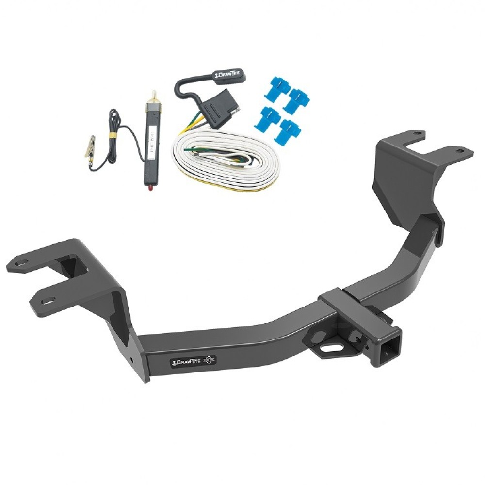 Trailer Hitch w/ Wiring For 19-24 Chevrolet Silverado GMC Sierra 1500 Class 4 2" Tow Receiver Draw-Tite Tekonsha Trailer Hitch w/ Wiring For 19-24 Chevrolet Silverado GMC Sierra 1500 Class 4 2" Tow Receiver Draw-Tite Tekonsha