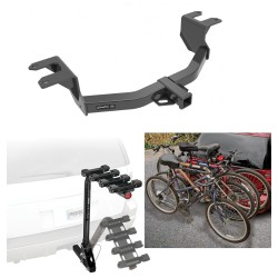 Trailer Hitch w/ 4 Bike Rack For 19-24 Chevy Silverado 1500 GMC Sierra 1500 Approved for Recreational & Offroad Use Carrier for Adult Woman or Child Bicycles Foldable Trailer Hitch w/ 4 Bike Rack For 19-24 Chevy Silverado 1500 GMC Sierra 1500 Approved for Recreational & Offroad Use Carrier for Adult Woman or Child Bicycles Foldable