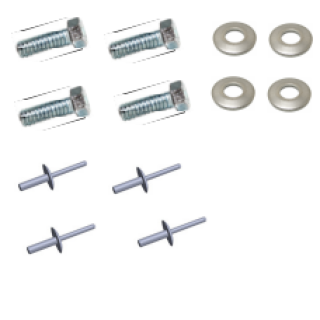HWKIT3 Draw-Tite Hardware Kit Class 3 Trailer Hitch Trailer Tow Hitch Hardware Fastener Kit For 20-25 Subaru Outback Wagon 2" Receiver Class 3