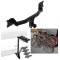 Custom Fit Trailer Hitch 4 Bike Carrier Installation Hardware Installation Instructions  76338 63124 Draw-Tite Trailer Hitch 4 Bike Rack 20-23 Porsche Cayenne Coupe Approved Recreational Offroad Use Carrier Adult Woman or Child Bicycles Foldable 20 21 22  Trailer Hitch w/ 4 Bike Rack For 20-24 Porsche Cayenne Coupe Approved for Recreational & Offroad Use Carrier for Adult Woman or Child Bicycles Foldable