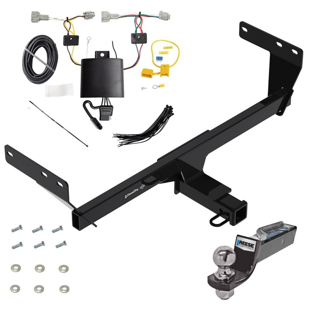 Tow Package For 2122 Nissan Rogue Trailer Hitch w/ Wiring