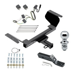 Trailer Tow Hitch For 18-24 GMC Terrain Except Diesel with Tow Prep Package w/ Wiring and 1-7/8" Ball