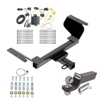 Custom Fit Trailer Hitch Wiring Harness (Plug & Play) 2" Drop Ball-Mount w/ Pin/Clip 2" Chrome Ball Installation Hardware Installation Instructions 76419 118759 21536 Draw-Tite Tow Package 18-22 Chevrolet Equinox Premier Trailer Hitch Wirin Tow Package For 18-22 Chevrolet Equinox Premier Trailer Hitch w/ Wiring 2" Drop Mount 2" Ball 2" Receiver