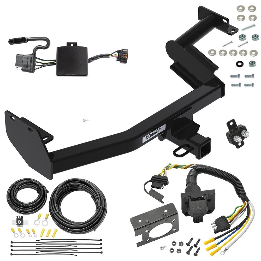 Trailer Hitch w/ 7Way RV Wiring For 2022 Hyundai Palisade