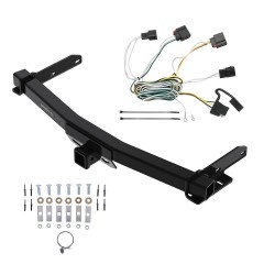 Trailer Tow Hitch For 11-13 Jeep Grand Cherokee Exc SRT-8 Fascia w/ Wiring Harness Kit Trailer Tow Hitch For 11-13 Jeep Grand Cherokee Exc SRT-8 Fascia w/ Wiring Harness Kit