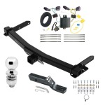 Custom Fit Trailer Hitch Wiring Harness (Plug & Play) 2" Drop Ball-Mount w/ Pin/Clip 2" Chrome Ball Installation Hardware Installation Instructions 76432 118617 23 63845 Draw-Tite Trailer Tow Hitch 14-23 Dodge Durango All Styles Complete Pa Trailer Tow Hitch For 14-23 Dodge Durango All Styles Complete Package w/ Wiring and 2" Ball