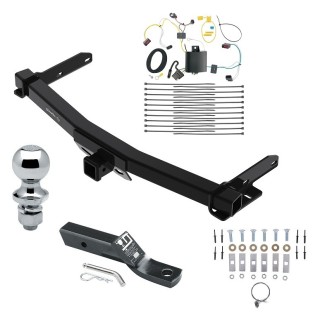 Custom Fit Trailer Hitch Wiring Harness (Plug & Play) 2" Drop Ball-Mount w/ Pin/Clip 1-7/8" Chrome Ball Installation Hardware Installation Instructions 76432 118727 23 63816 Draw-Tite Trailer Tow Hitch 14-21 Jeep Grand Cherokee 2022 WK Old Trailer Tow Hitch For 14-21 Jeep Grand Cherokee 2022 WK Old Body Style Complete Package w/ Wiring and 1-7/8" Ball