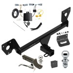 Ultimate Tow Package For 21-23 Chevy Trailblazer Trailer Hitch w/ Wiring 2" Drop Mount Dual 2" and 1-7/8" Ball Lock Bracket Cover 2" Receiver Ultimate Tow Package For 21-23 Chevy Trailblazer Trailer Hitch w/ Wiring 2" Drop Mount Dual 2" and 1-7/8" Ball Lock Bracket Cover 2" Receiver