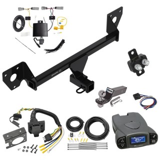 Trailer Hitch Tow Package Prodigy P3 Brake Control For 21-23 Chevrolet Trailblazer Except w/LED Taillights w/ 7-Way RV Wiring 2" Drop Mount 2" Ball Class 3 2" Receiver Draw-Tite Tekonsha Trailer Hitch Tow Package Prodigy P3 Brake Control For 21-23 Chevrolet Trailblazer Except w/LED Taillights w/ 7-Way RV Wiring 2" Drop Mount 2" Ball Class 3 2" Receiver Draw-Tite Tekonsha