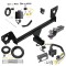 Trailer Hitch Tow Package w/ 7-Way RV Wiring For 21-23 Chevy Trailblazer w/ 2" Drop Mount 2" Ball Class 3 2" Receiver