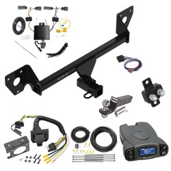 Trailer Hitch Tow Package Prodigy P3 Brake Control For 20-24 Buick Encore GX w/ 7-Way RV Wiring 2" Drop Mount 2" Ball Class 3 2" Receiver Draw-Tite Tekonsha