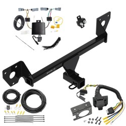 Trailer Hitch w/ 7-Way RV Wiring For 21-25 Chevy Trailblazer w/LED Taillights Class 3 2" Receiver 