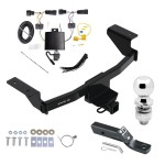 Custom Fit Trailer Hitch Wiring Harness (Plug & Play) 2" Drop Ball-Mount w/ Pin/Clip 2" Chrome Ball Installation Hardware Installation Instructions 76460 118840 23 63845 Draw-Tite Trailer Hitch 21-23 Mustang Mach-E Complete Package Wiring a Trailer Hitch For 21-23 Ford Mustang Mach-E Complete Package w/ Wiring and 2" Ball