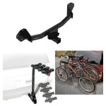 Trailer Hitch w/ 4 Bike Rack For 22-23 Chevrolet Bolt EUV Approved for Recreational & Offroad Use Carrier for Adult Woman or Child Bicycles Foldable Trailer Hitch w/ 4 Bike Rack For 22-23 Chevrolet Bolt EUV Approved for Recreational & Offroad Use Carrier for Adult Woman or Child Bicycles Foldable