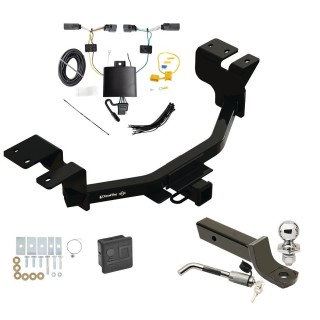 Custom Fit Trailer Hitch Wiring Harness (Plug & Play) 2" Drop Ball-Mount w/ Locking Pin/Clip 2" Chrome Ball Rubber Hitch Plug Cover Installation Hardware Installation Instructions 76557 118866 7005111 7010 Draw-Tite Trailer Tow Hitch 22-23 M Trailer Tow Hitch For 22-23 Ford Maverick Deluxe Package Wiring 2" Ball Mount and Lock