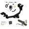 Custom Fit Trailer Hitch Wiring Harness (Plug & Play) 2" Drop Ball-Mount w/ Locking Pin/Clip 2" Chrome Ball Rubber Hitch Plug Cover Installation Hardware Installation Instructions 76557 118866 7005111 7010 Draw-Tite Trailer Tow Hitch 22-23 M Trailer Tow Hitch For 22-23 Ford Maverick Deluxe Package Wiring 2" Ball Mount and Lock