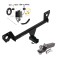 Trailer Tow Hitch For 21-25 Chevrolet Trailblazer Except w/LED Taillights Complete Package w/ Wiring and 2" Ball