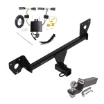 Custom Fit Trailer Hitch Wiring Harness (Plug & Play) 2" Drop Ball-Mount w/ Pin/Clip 2" Chrome Ball Installation Hardware Installation Instructions 76585 118829 21536 Draw-Tite Trailer Tow Hitch 20-23 Buick Encore GX Complete Package Wiring Trailer Tow Hitch For 20-24 Buick Encore GX Complete Package w/ Wiring and 2" Ball