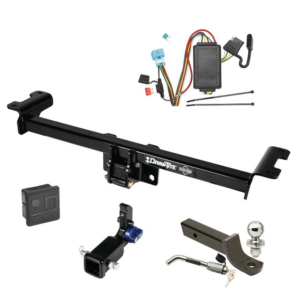 Trailer Tow Hitch For 10-12 Acura RDX Hidden Removable 2"