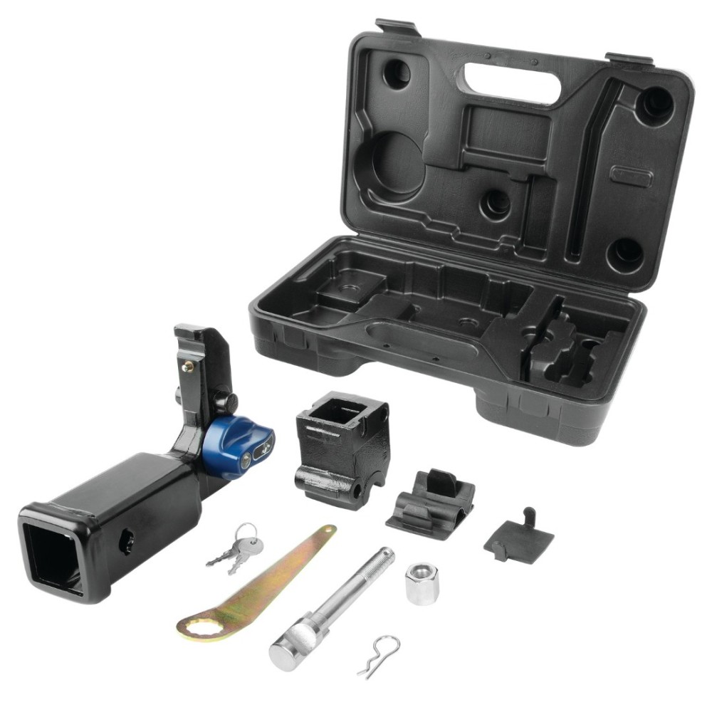 Trailer Tow Hitch For 10-12 Acura RDX Hidden Removable 2" Receiver Complete Package w/ Wiring and 1-7/8" Ball