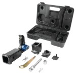 Trailer Tow Hitch For 10-12 Acura RDX Hidden Removable 2" Receiver Complete Package w/ Wiring and 1-7/8" Ball