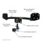 Custom Fit Trailer Hitch Removable 2” Receiver Wiring Harness (Plug & Play) 2" Drop Ball-Mount w/ Pin/Clip 1-7/8" Chrome Ball Installation Hardware Installation Instructions 76916 118835 23 63816 Draw-Tite Trailer Tow Hitch 21-23 Chrysler P Trailer Tow Hitch For 21-23 Chrysler Pacifica Hidden Removable 2" Receiver Complete Package w/ Wiring and 1-7/8" Ball