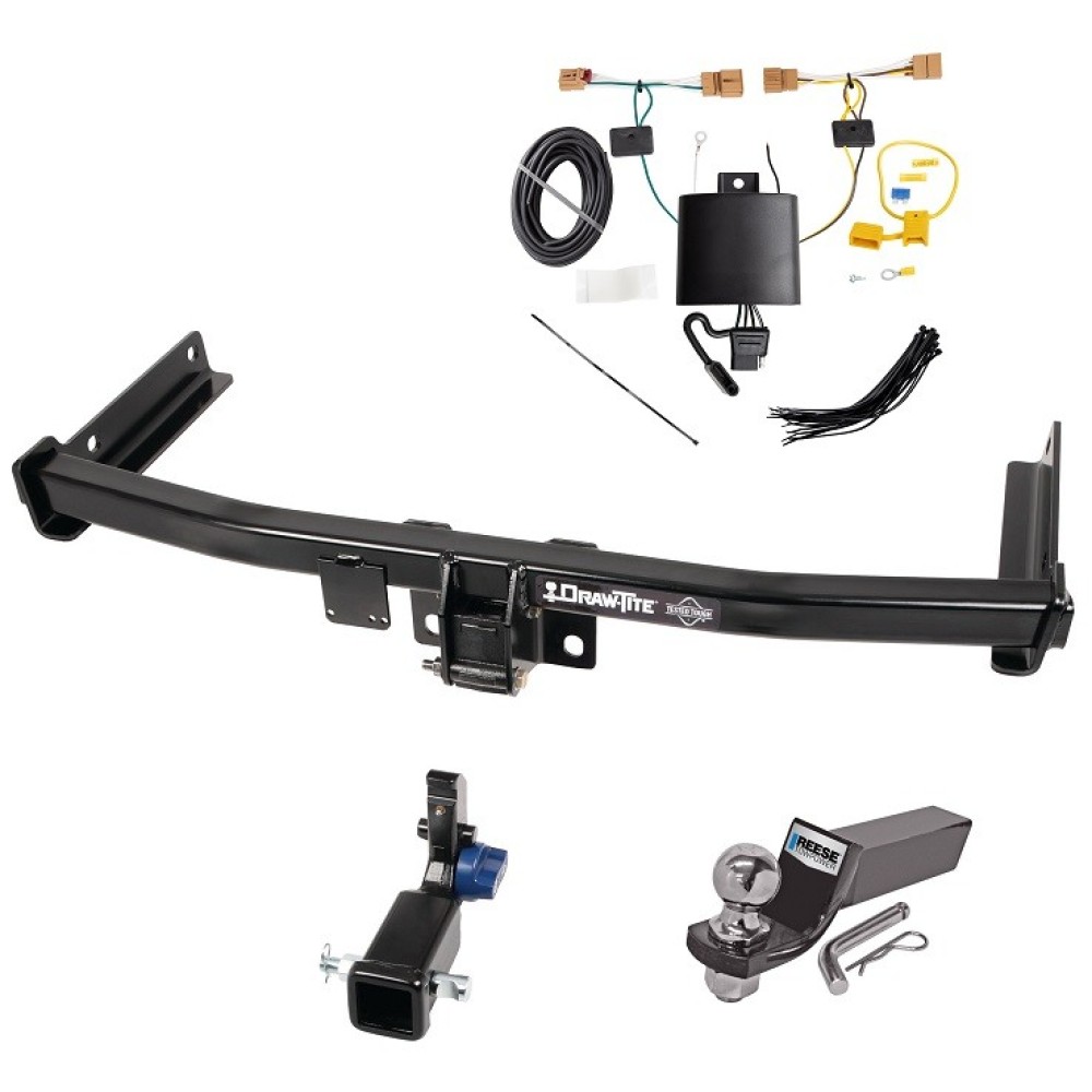 Trailer Tow Hitch For 1822 Volkswagen Tiguan Hidden Removable