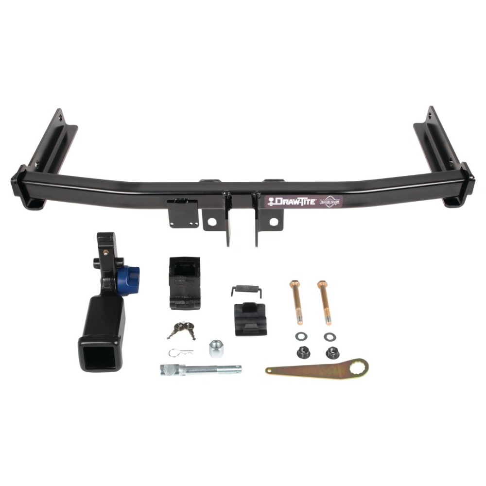 76918 2019 2020 2021 2022 19 20 21 22 Audi Q3 Draw-Tite Hidden Hitch Trailer Tow Hitch Receiver Bar Frame Trailer Tow Hitch For 18-24 Volkswagen Tiguan 19-24 Audi Q3 Hidden Removable 2" Receiver Class 3 Draw-Tite