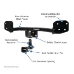 Custom Fit Trailer Hitch Removable 2” Receiver Wiring Harness (Plug & Play) Installation Hardware Installation Instructions 76922 118792 Draw-Tite Trailer Tow Hitch 19-23 Volvo XC40 Hidden Removable 2" Receiver Plug & Play Wiring Kit Class 3 Trailer Tow Hitch For 19-23 Volvo XC40 Hidden Removable 2" Receiver w/ Plug & Play Wiring Kit Class 3 Draw-Tite