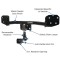 Custom Fit Trailer Hitch Removable 2” Receiver Wiring Harness (Requires Splicing) 2" Drop Ball-Mount w/ Locking Pin/Clip 2" Chrome Ball Rubber Hitch Plug Cover Installation Hardware Installation Instructions 76925 119191 7005111 7010 Draw-Tite T Trailer Tow Hitch For 21-22 Mercedes Benz GLE350 Hidden Removable 2" Receiver Deluxe Package Wiring 2" Ball Mount and Lock