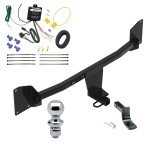 Custom Fit Trailer Hitch Draw-Bar w/ Pin/Clip Wiring Harness (Requires Splicing) 2"Chrome Ball Installation Hardware Installation Instructions 77994 3593 119148 63820 Reese Trailer Tow Hitch 2021-2022 Volkswagen Passat LED Taillights Complete Packag Reese Trailer Tow Hitch For 2020-2022 Volkswagen Passat w/ LED Taillights Complete Package w/ Wiring Draw Bar and 2" Ball