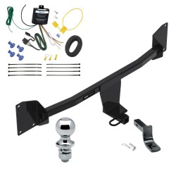 Reese Trailer Tow Hitch For 2020-2022 Volkswagen Passat w/ LED Taillights Complete Package w/ Wiring Draw Bar and 2" Ball Reese Trailer Tow Hitch For 2020-2022 Volkswagen Passat w/ LED Taillights Complete Package w/ Wiring Draw Bar and 2" Ball
