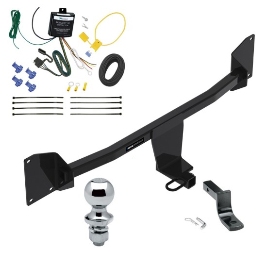 Custom Fit Trailer Hitch Draw-Bar w/ Pin/Clip Wiring Harness (Requires Splicing) 2"Chrome Ball Installation Hardware Installation Instructions 77994 3593 119148 63820 Reese Trailer Tow Hitch 2021-2022 Volkswagen Passat LED Taillights Complete Packag Reese Trailer Tow Hitch For 2020-2022 Volkswagen Passat w/ LED Taillights Complete Package w/ Wiring Draw Bar and 2" Ball