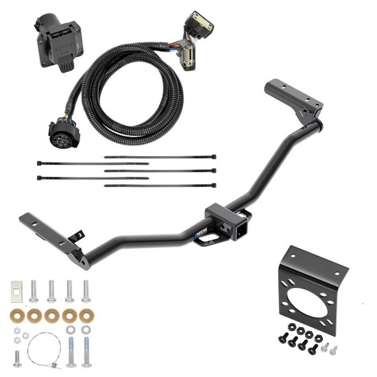 Custom Fit Trailer HitchTow Harness Wiring Package (7-Way) 7-Way Mounting Bracket Installation Hardware Installation Instructions 84034 118272 20212 Draw-Tite Trailer Hitch 7-Way RV Wiring 11-19 Explorer Class 3 2" Receiver Reese 11 12 13 14 15 16 1 Trailer Hitch w/ 7-Way RV Wiring For 11-19 Ford Explorer Class 3 2" Receiver Reese