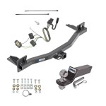 Custom Fit Trailer Hitch Wiring Harness (Plug & Play) 2" Drop Ball-Mount w/ Pin/Clip 2" Chrome Ball Installation Hardware Installation Instructions 84184 118761 21536 Reese Tow Package 18-23 Buick Enclave Chevrolet Traverse Trailer Hitch Wir Tow Package For 18-24 Buick Enclave 18-23 Chevrolet Traverse 24-24 Limited Trailer Hitch w/ Wiring 2" Drop Mount 2" Ball 2" Receiver Reese