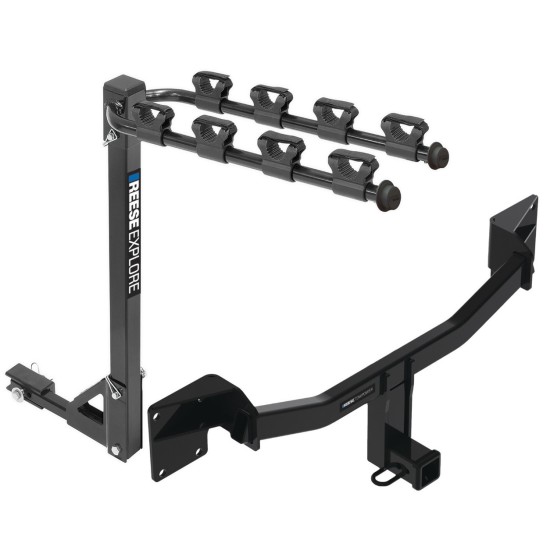 Custom Fit Trailer Hitch 4 Bike Carrier Installation Hardware Installation Instructions 84471 1393100G Reese Trailer Tow Hitch 2021-2023 Buick Envision 2" Receiver Class 3 Tilt Away Adult or Child Arms Fold Down 4 Bike Carrier 21 22 23 2021 2022 202 Reese Trailer Tow Hitch For 2021-2023 Buick Envision 2" Receiver Class 3 Tilt Away Adult or Child Arms Fold Down 4 Bike Carrier