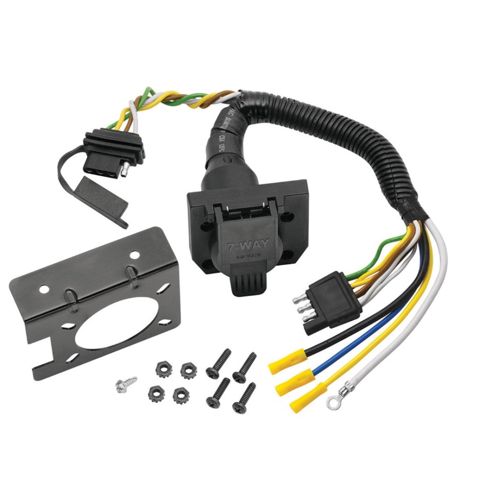 Trailer Hitch w/ 7-Way RV Wiring For 21-23 Chevy Trailblazer w/LED Taillights Class 3 2" Receiver