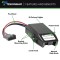 Tekonsha Voyager Proportional Brake Controller Vehicle Specific Trailer Light Plug & Play Wiring 4-Flat Prewired Adapter 4-Way to RV 7-Way 7-Way Mounting Bracket w/ Hardware Brake Controller Install Kit Wire Hardware 20amp Fuse Installation Hardware I Economy Voyager Brake Control w/ 7-Way Wiring For 03-24 Chevy Express GMC Savana Van 1500 2500 3500 3 Axles