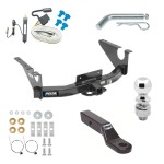 Custom Fit Trailer Hitch Wiring Harness (Requires Splicing) 2" Drop Ball-Mount w/ Pin/Clip 2-5/16" Chrome Ball Installation Hardware Installation Instructions 96948 20252 21330 63836 63240 Draw-Tite Class 5 11K Tow Package 11-18 RAM 1500 19-22 ( Class 5 11K Tow Package For 11-18 RAM 1500 19-22 (Classic) Trailer Hitch w/ Wiring 2-5/16" Ball 2" Drop Mount 2" Receiver Reese