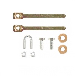 Trailer Tow Hitch Hardware Fastener Kit For 06-15 Honda Civic Coupe Sedan Si Hybrid 1-1/4" Receiver