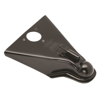 E443050303 Fulton A-Frame Trailer Hitch Coupler 2-5/16 inch Diameter 10000 lbs. Capacity (Bulk 230) Fulton A-Frame Trailer Coupler Tongue Weld-On 10,000 lbs 2-5/16" Ball Low Profile Latch Black