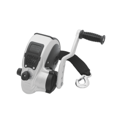 Fulton F2 Marine Trailer Winch Two-Speed 3,200 lbs Capacity 20 ft Sharkskin Strap Adjustable Handle Lifetime Warranty - FW32000101 Boat Winch