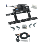 For 2008-2018 Chevrolet Silverado 1500 Industry Standard Semi-Custom Above Bed Rail Kit + 20K Fifth Wheel + In-Bed Wiring (For 5'8 or Shorter Bed (Sidewinder Required) Except High Desert Package, w/o Factory Puck System Models) By Reese For 2008-2018 Chevrolet Silverado 1500 Industry Standard Semi-Custom Above Bed Rail Kit + 20K Fifth Wheel + In-Bed Wiring (For 5'8 or Shorter Bed (Sidewinder Required) Except High Desert Package, w/o Factory Puck System Models) By Reese