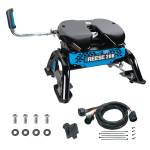 For 2020-2024 Chevrolet Silverado 2500 HD M5 Fifth Wheel Hitch + In-Bed Wiring 20K Talon Jaw Complete System For Models w/ Factory Puck System (For w/Factory or Reese Elite Puck System Models) By Reese For 2020-2024 Chevrolet Silverado 2500 HD M5 Fifth Wheel Hitch + In-Bed Wiring 20K Talon Jaw Complete System For Models w/ Factory Puck System (For w/Factory or Reese Elite Puck System Models) By Reese